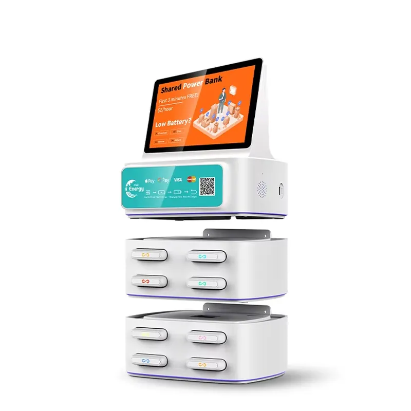 Power Tools Rental - Customizable 6000mAh 8-Slot Rental Power Bank