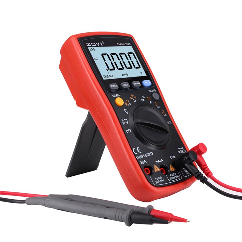 Power Tools Mall - MALL ZT219 True-RMS 19999 Counts Digital