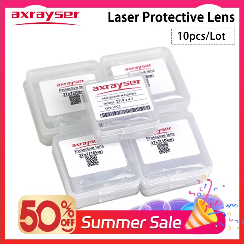 Power Tools For Windows - 10PCS Laser Lens Protective Windows 37x7