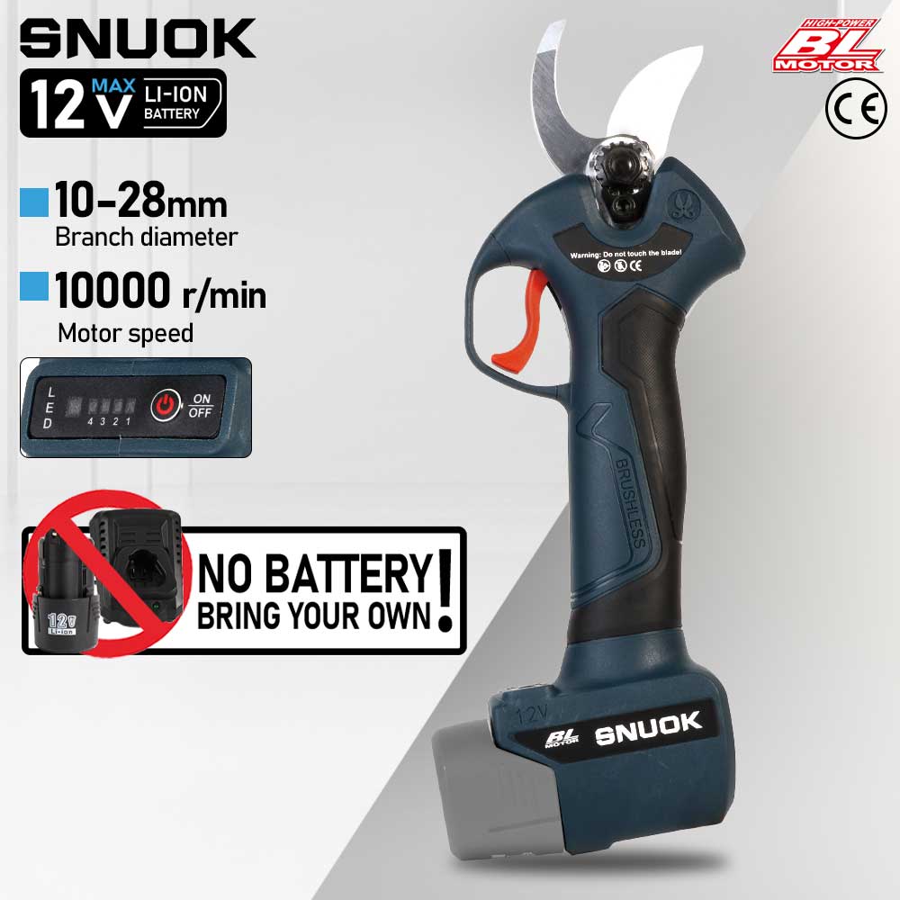 Power Tools Bosch - SNUOK 12V brushless electric pruning shears