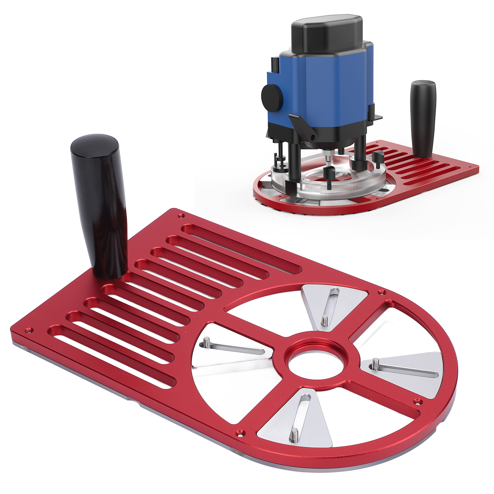Router Trim Base - Router Bottom Plate Trimming Machine Base
