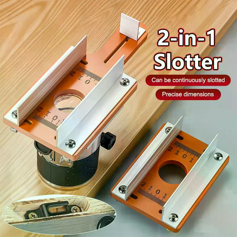 Wood Router Slotting Locator A - Router Trim Base recension och pris