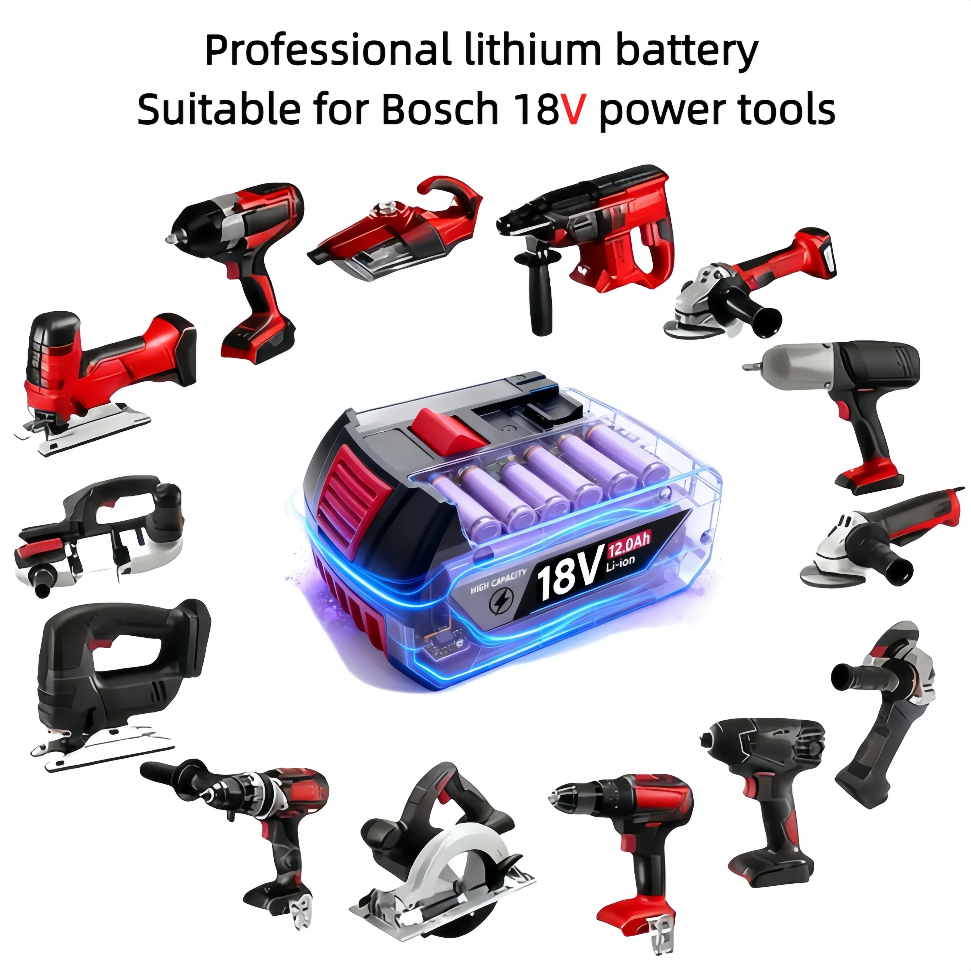 VIEDAKES for bosch 18v lithium - Power Tools Bosch recension och pris