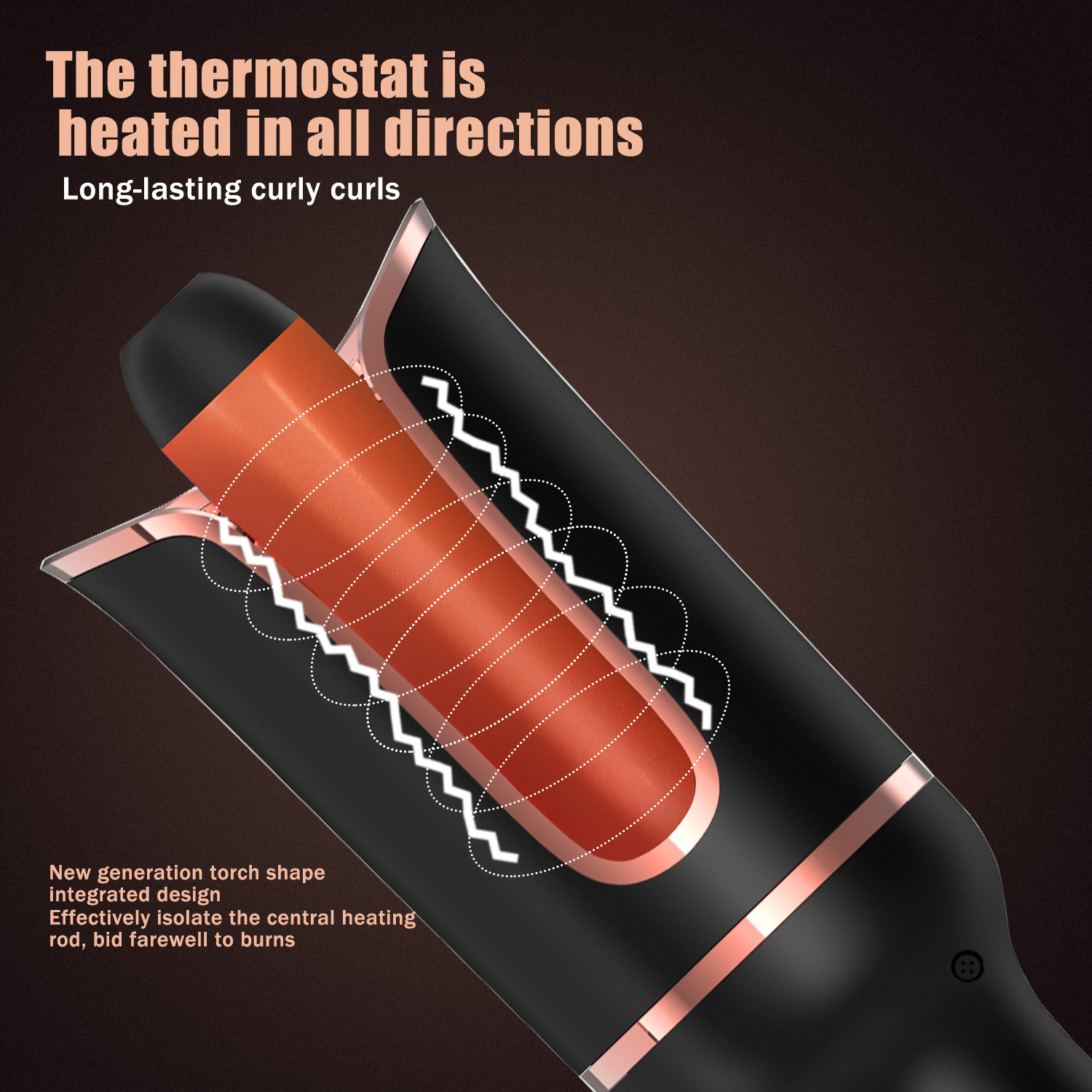Auto Rotating Ceramic Hair Cur - Power Tools Voltage recension och pris