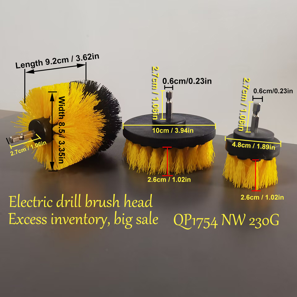 Drill Brush Attachment Set Pow - Power Tools For Windows recension och pris