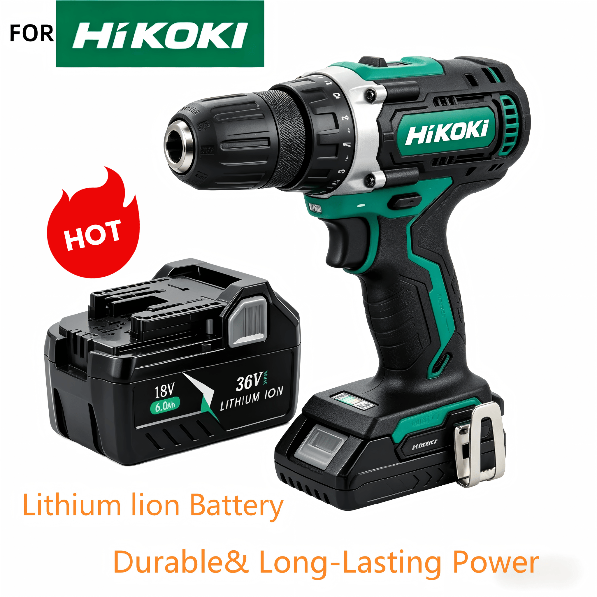 New 18V 36V 6.0Ah For HiKOKI H - Power Tools Hikoki recension och pris
