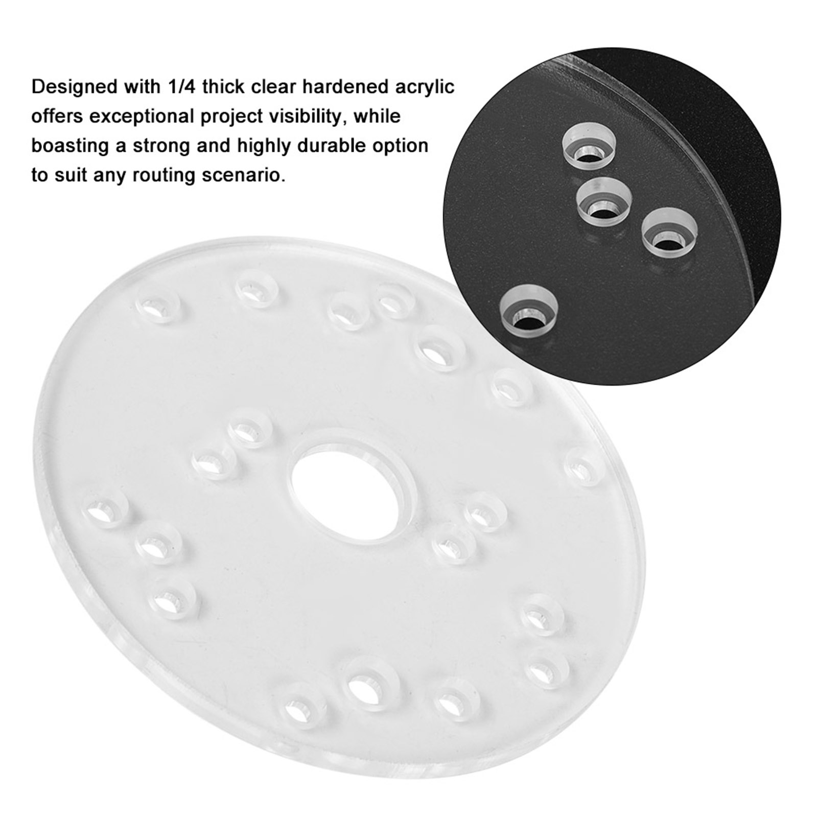 Router Universal Base Plate Ac - Router Trim Base recension och pris