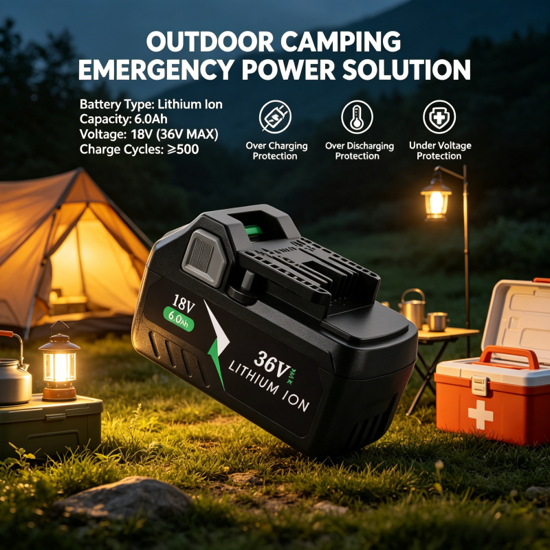 Replacement 6.0Ah 18V 36V Batt - Power Tools Hikoki recension och pris