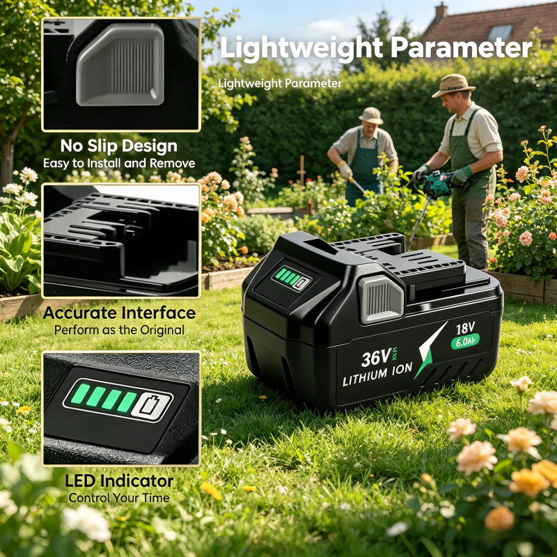 Replacement 6.0Ah 18V 36V Batt - Power Tools Hikoki recension och pris