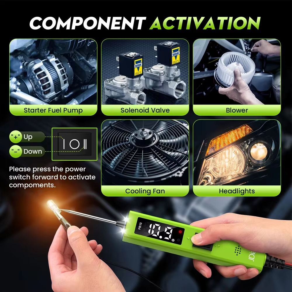 Car Circuit Tester 0-80V DC Vo - Power Tools Voltage recension och pris