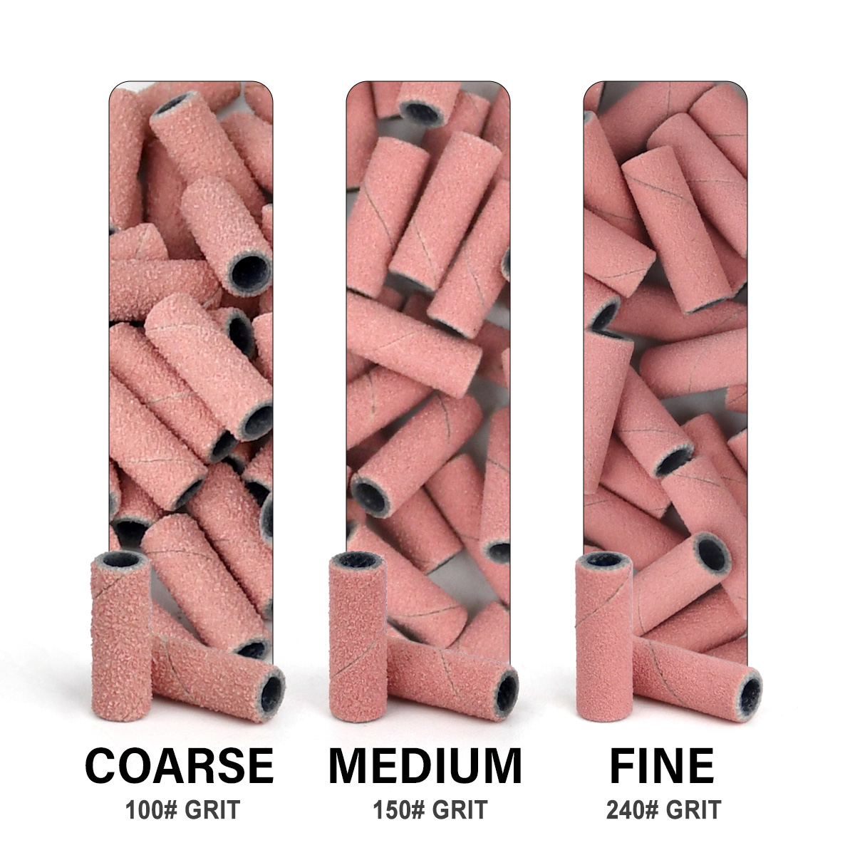 5000Pcs/Carton Nail Drill Bits - Power Tools Pink recension och pris