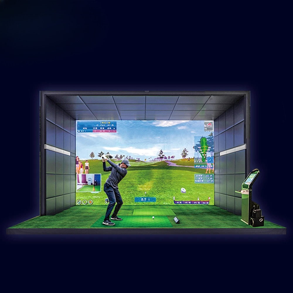 MNQ001 Golf Simulator for Home - Power Tools Course recension och pris