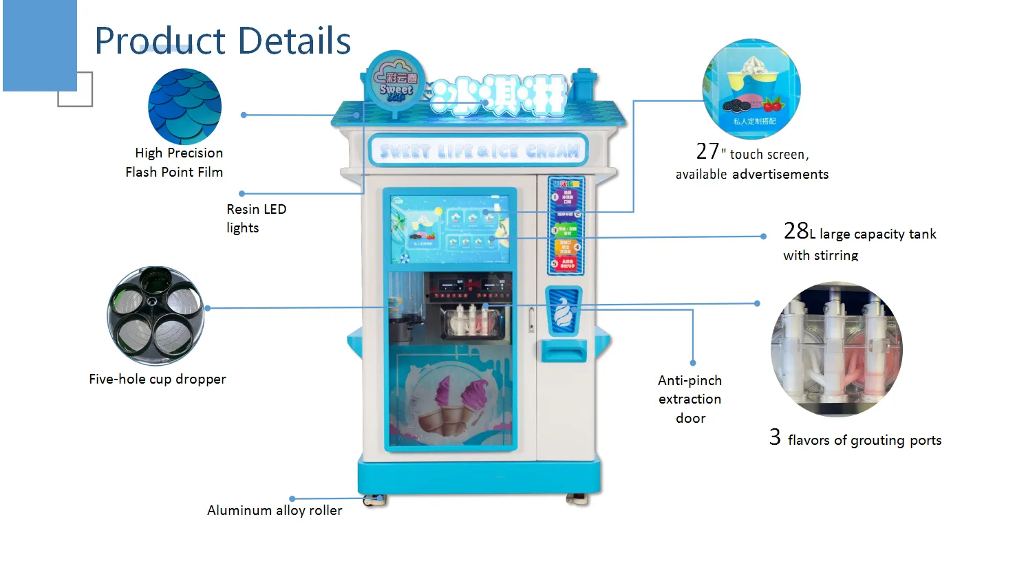 Automatic Ice Cream Machine Un - Power Tools Mall recension och pris