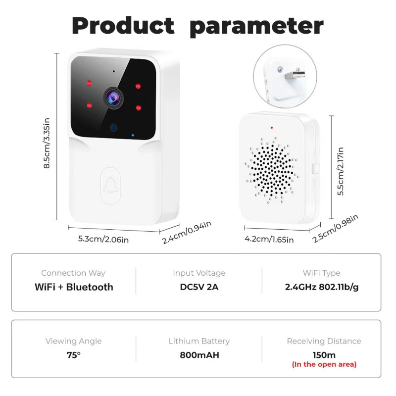 Doorbell Video Low-Power WiFi  - Power Tools Video recension och pris