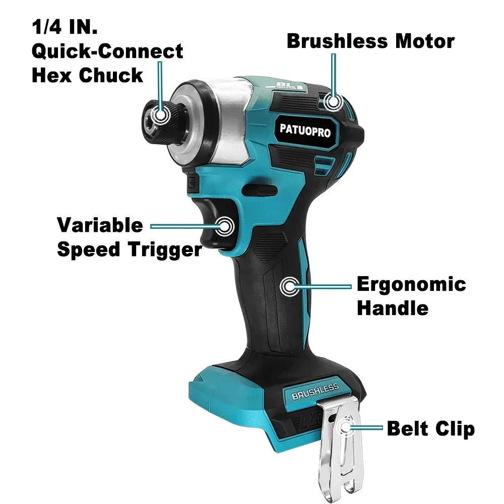 5-Speed Cordless Compact Impac - Power Tools Makita Set recension och pris