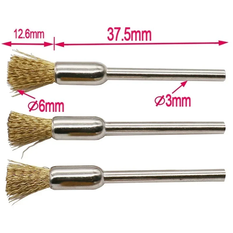 9 Pcs 3mm Copper Wire Brushes  - Power Tools Accessories recension och pris