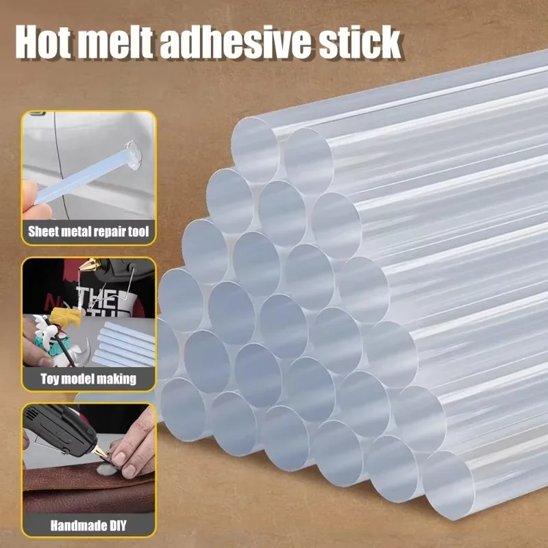100/1x 7mm Transparent Hot Mel - Power Tools Wholesale recension och pris