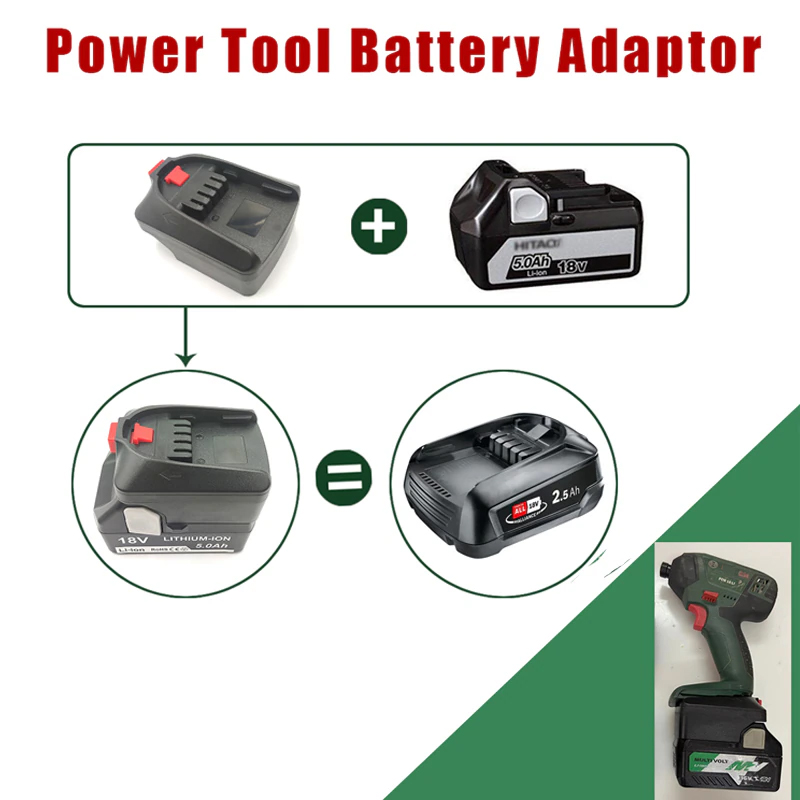 ZWINCKY Battery Adapter For Hi - Power Tools Hikoki recension och pris
