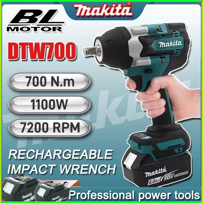 Makita DTW700 Brushless Electr - Power Tools Makita Set recension och pris