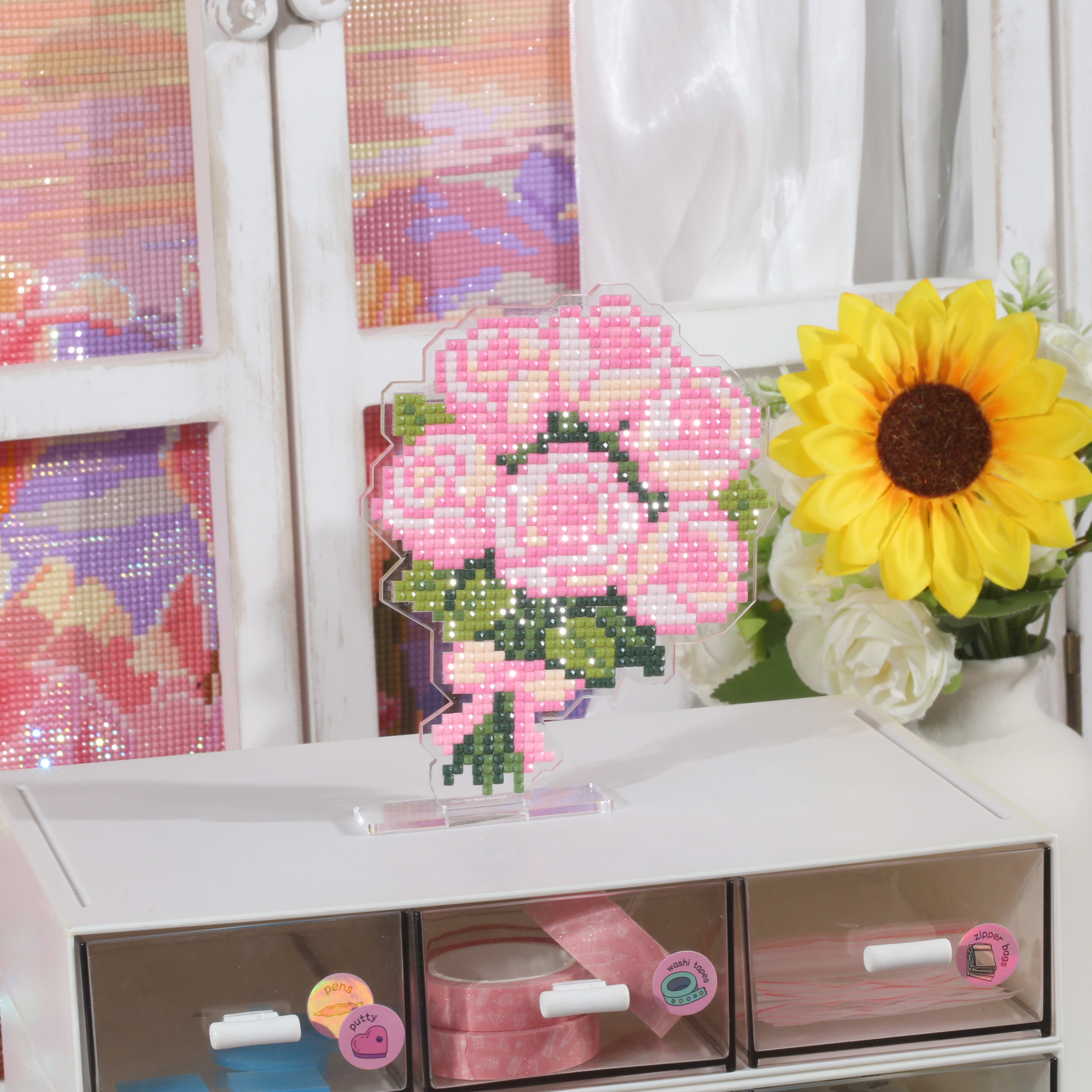 ForeverYoung Pink Rose Bouquet - Power Tools Pink recension och pris