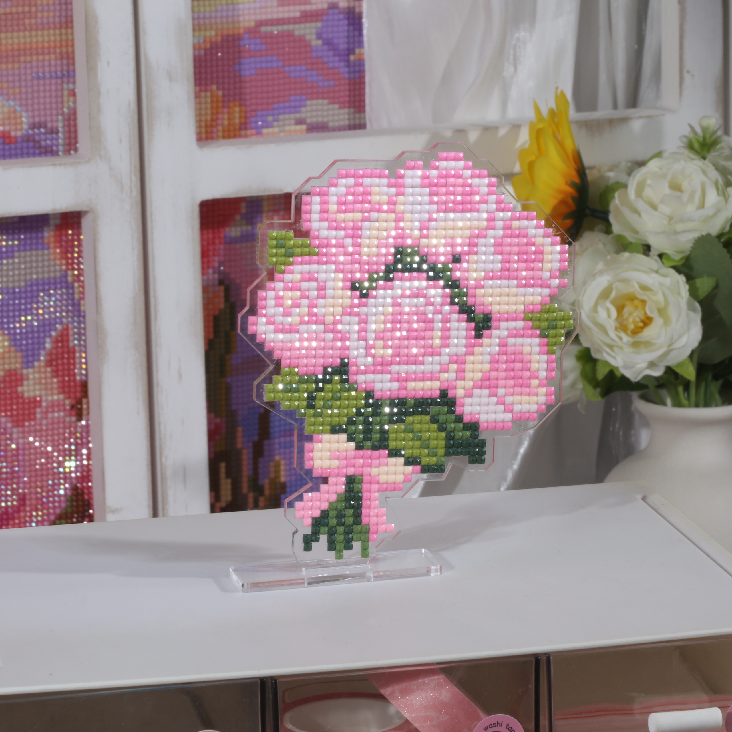 ForeverYoung Pink Rose Bouquet - Power Tools Pink recension och pris