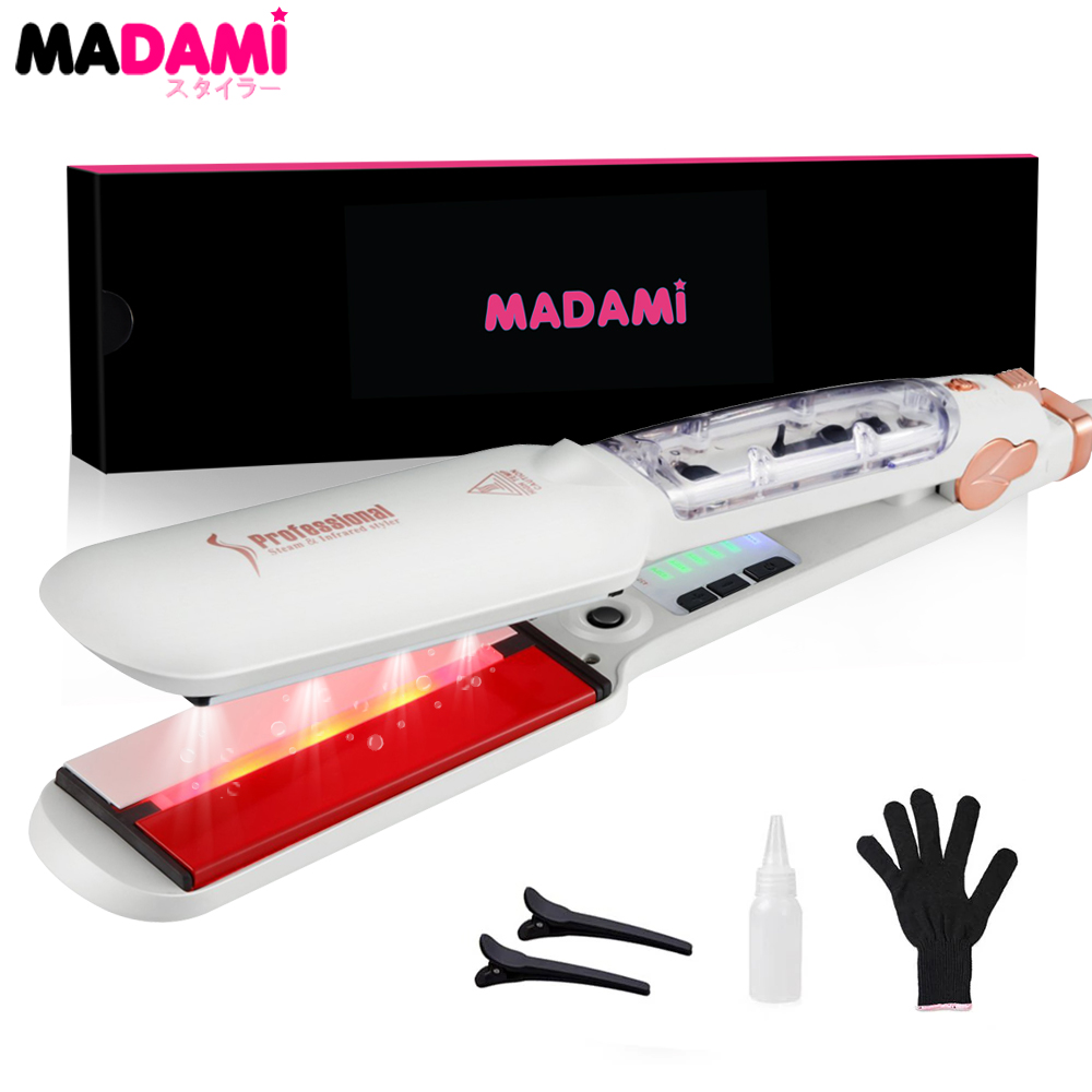 Steam Hair Straightener with I - Power Tools Voltage recension och pris