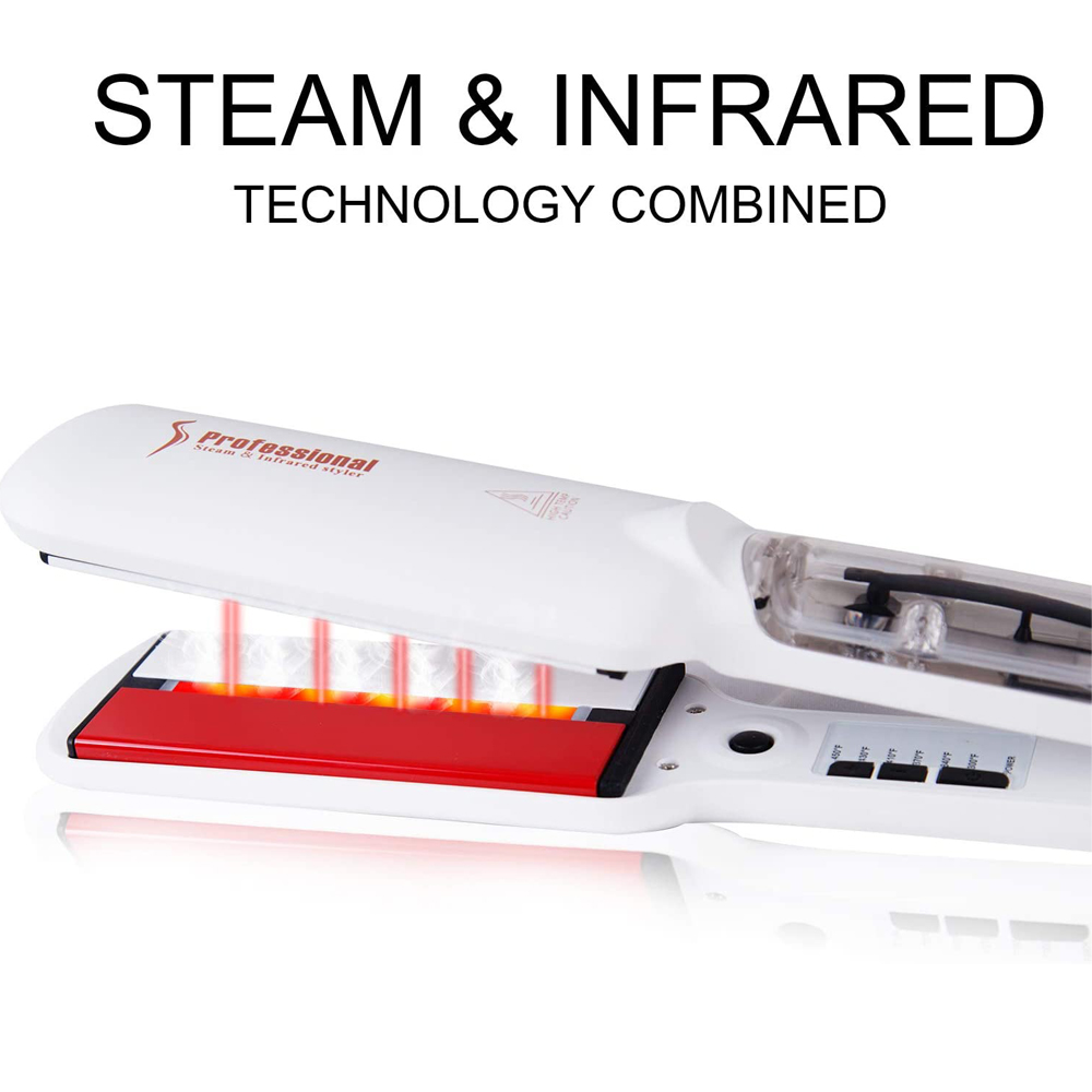 Steam Hair Straightener with I - Power Tools Voltage recension och pris