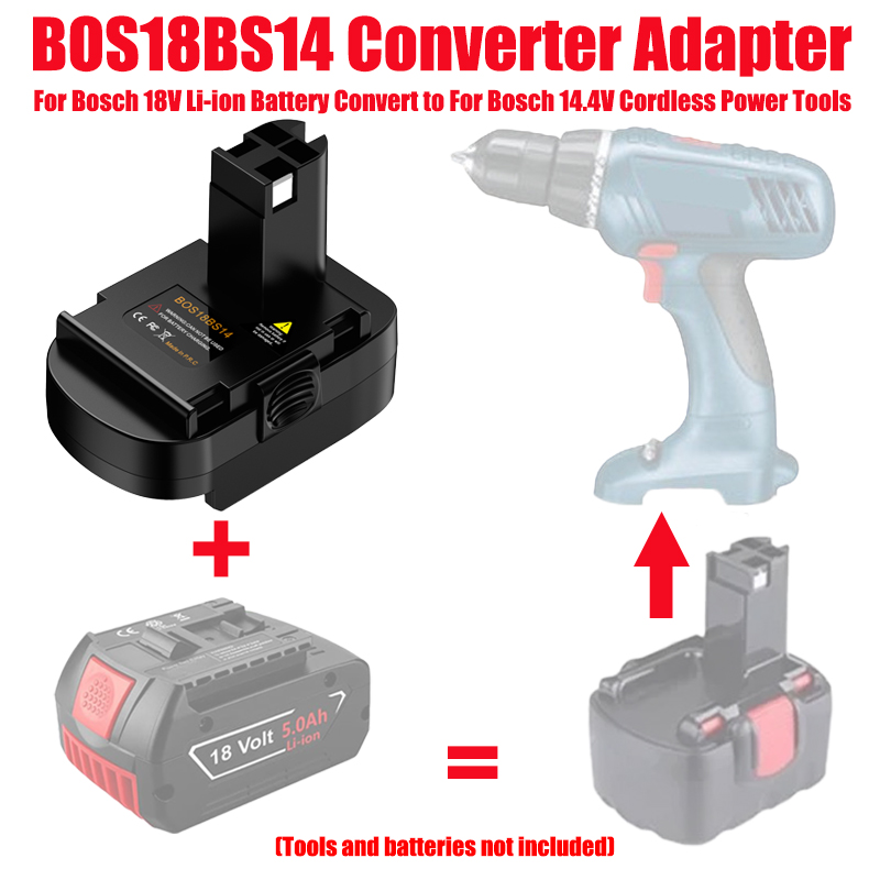 ALASICKA Battery Adapter BOS18 - Power Tools Bosch recension och pris