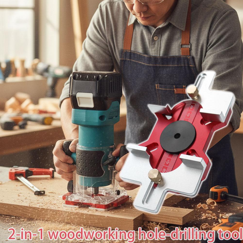 Woodworking 2-in-1 Slotted Inv - Router Trim Base recension och pris