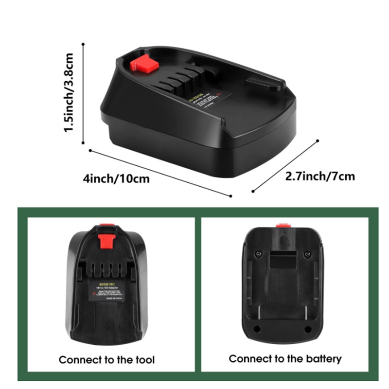 Battery Adapter for Bosch 18V  - Power Tools Bosch recension och pris