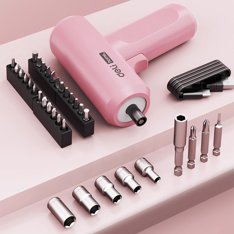 3.6V Pink Electrical Screwdriv - Power Tools Pink recension och pris