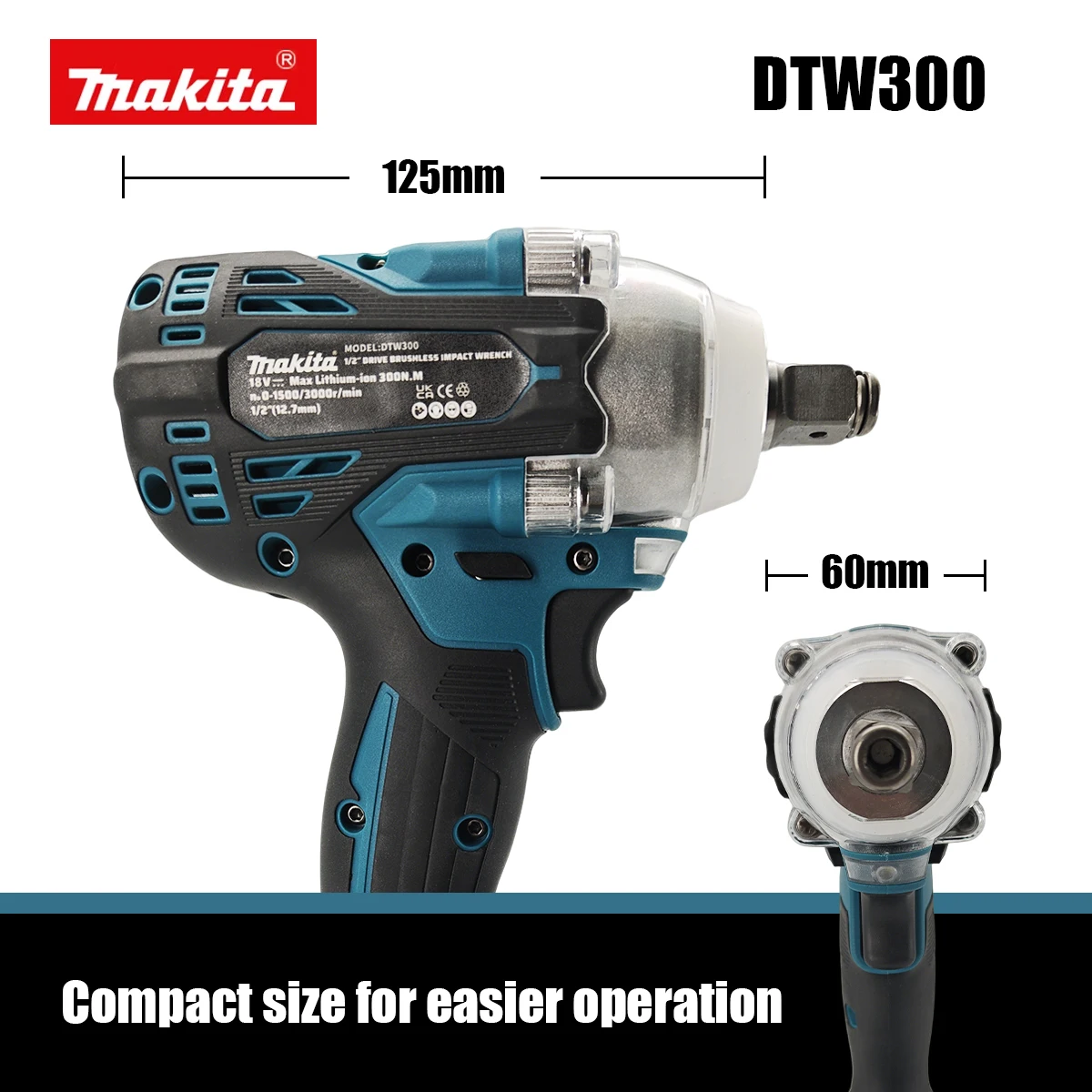 Makita DTW300 18V Brushless Co - Power Tools Makita Set recension och pris