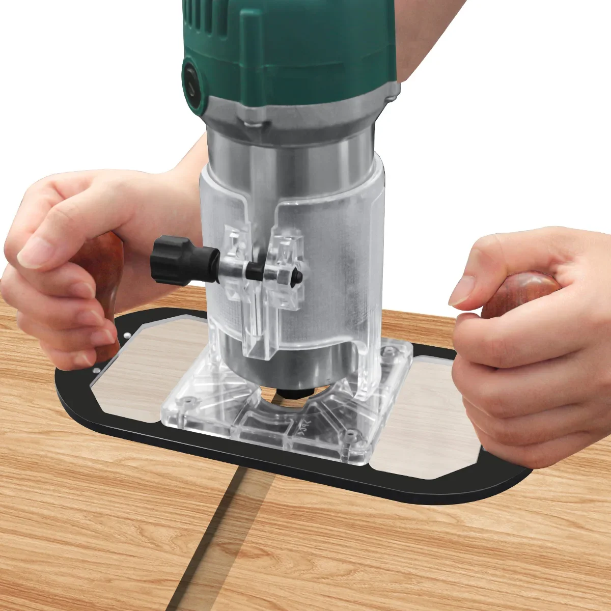 Hand-held Wood Router Plunge B - Router Trim Base recension och pris
