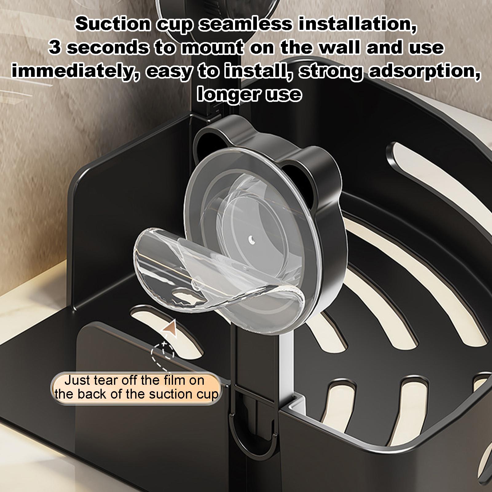 Space-Saving Suction Cup Bathr - Power Tools Wholesale recension och pris