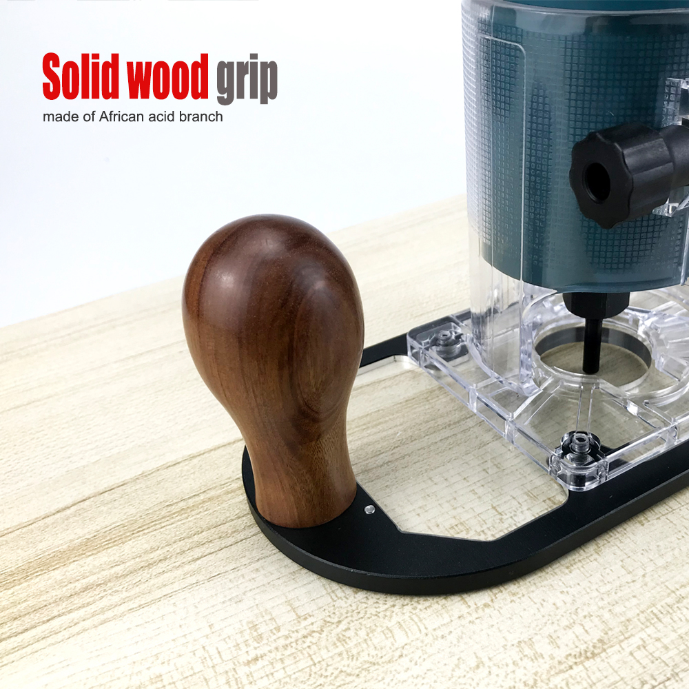 Wood Router Base for Edge Guid - Router Trim Base recension och pris
